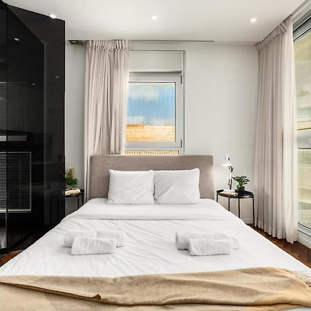 חיפה Penthouse 3Br + Roof Top + Parking - On The Beach מראה חיצוני תמונה